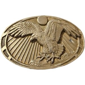 🏍 Men's Bronze Eagle Belt Buckle